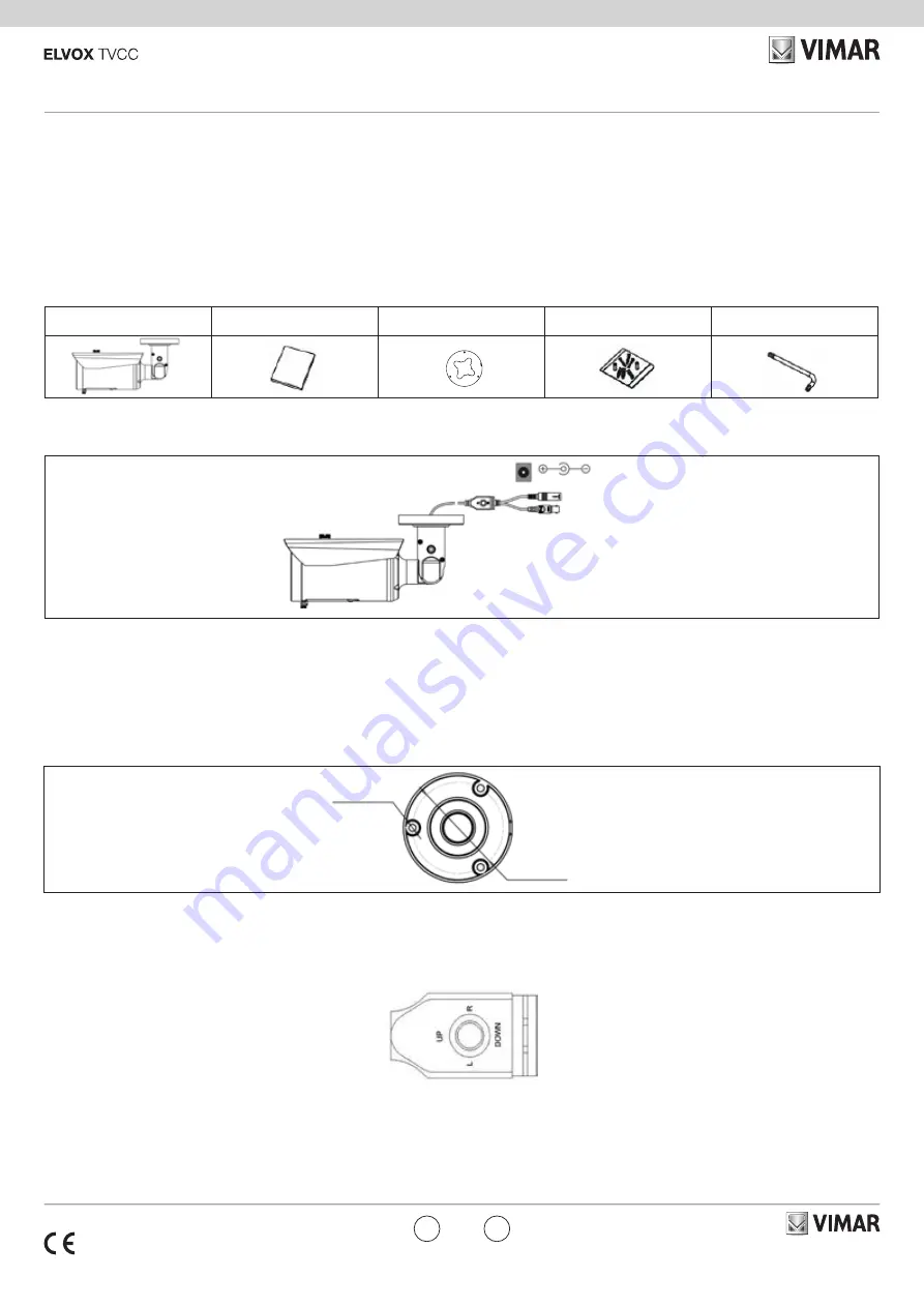 Vimar ELVOX TVCC 46516.650B Скачать руководство пользователя страница 1