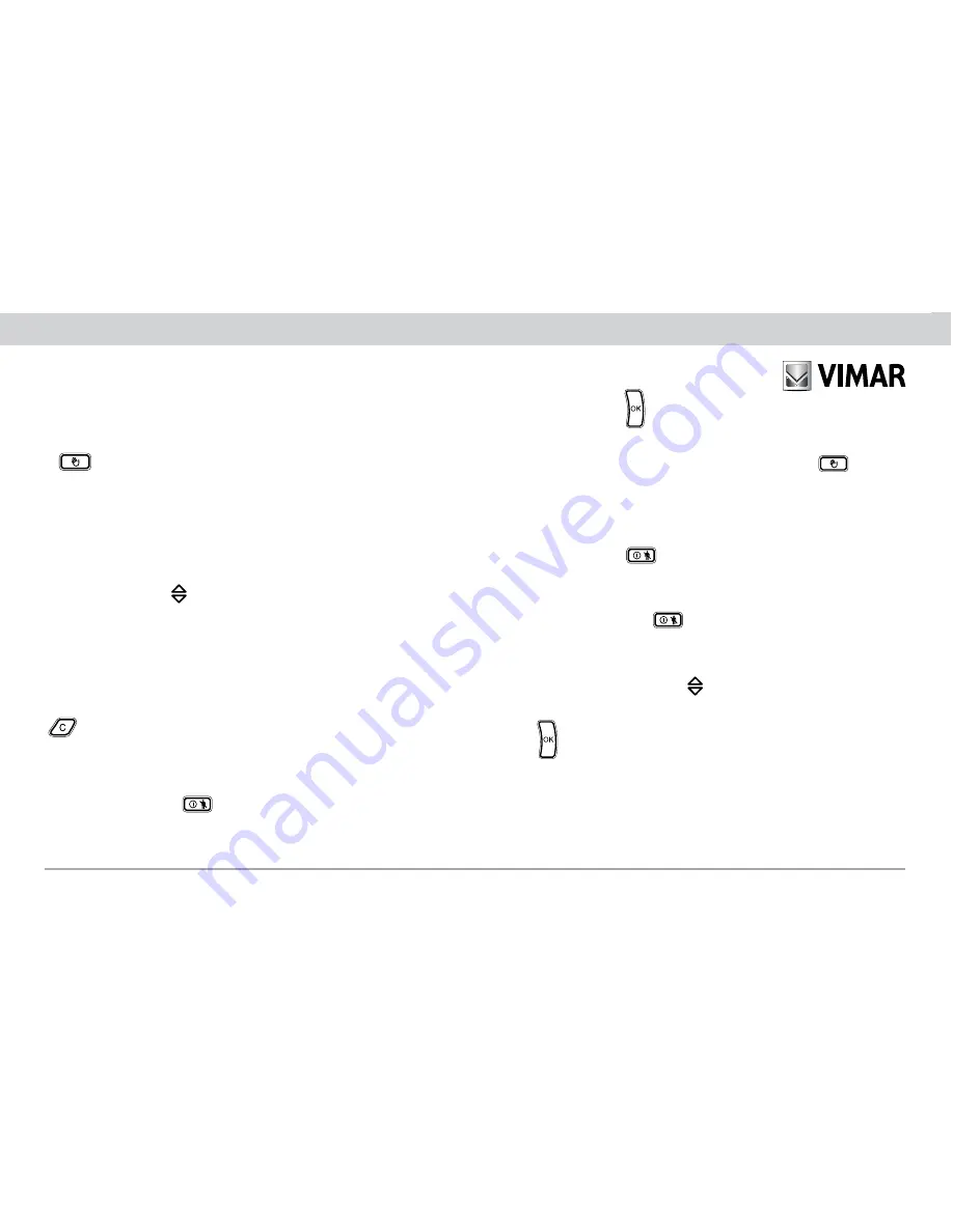 Vimar RADIOCLIMA 01910 Скачать руководство пользователя страница 108