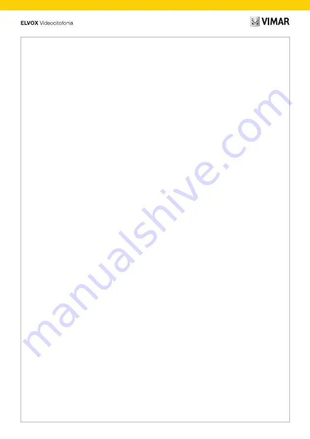 Vimar TAB 40515 Installer Manual Download Page 11