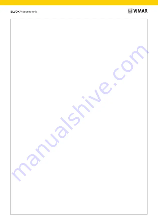 Vimar TAB 40515 Installer Manual Download Page 27