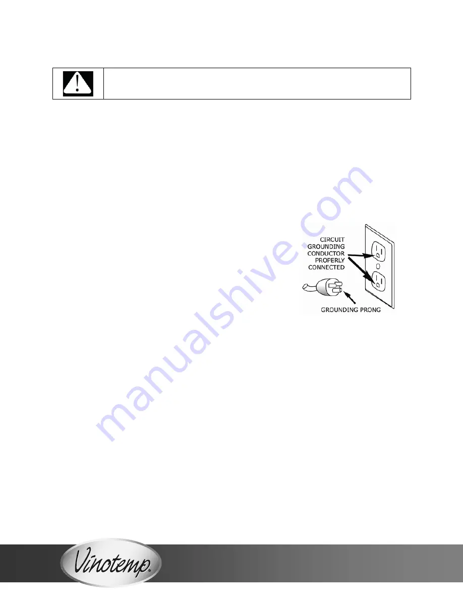 Vinotemp VT-140 TS Owner'S Manual Download Page 6