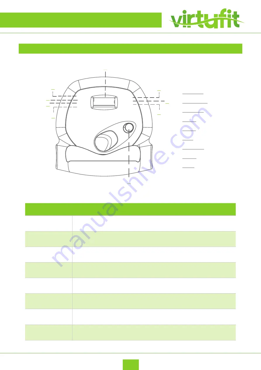 VIRTUFIT Folding Bike with Tablet Holder User Manual Download Page 14