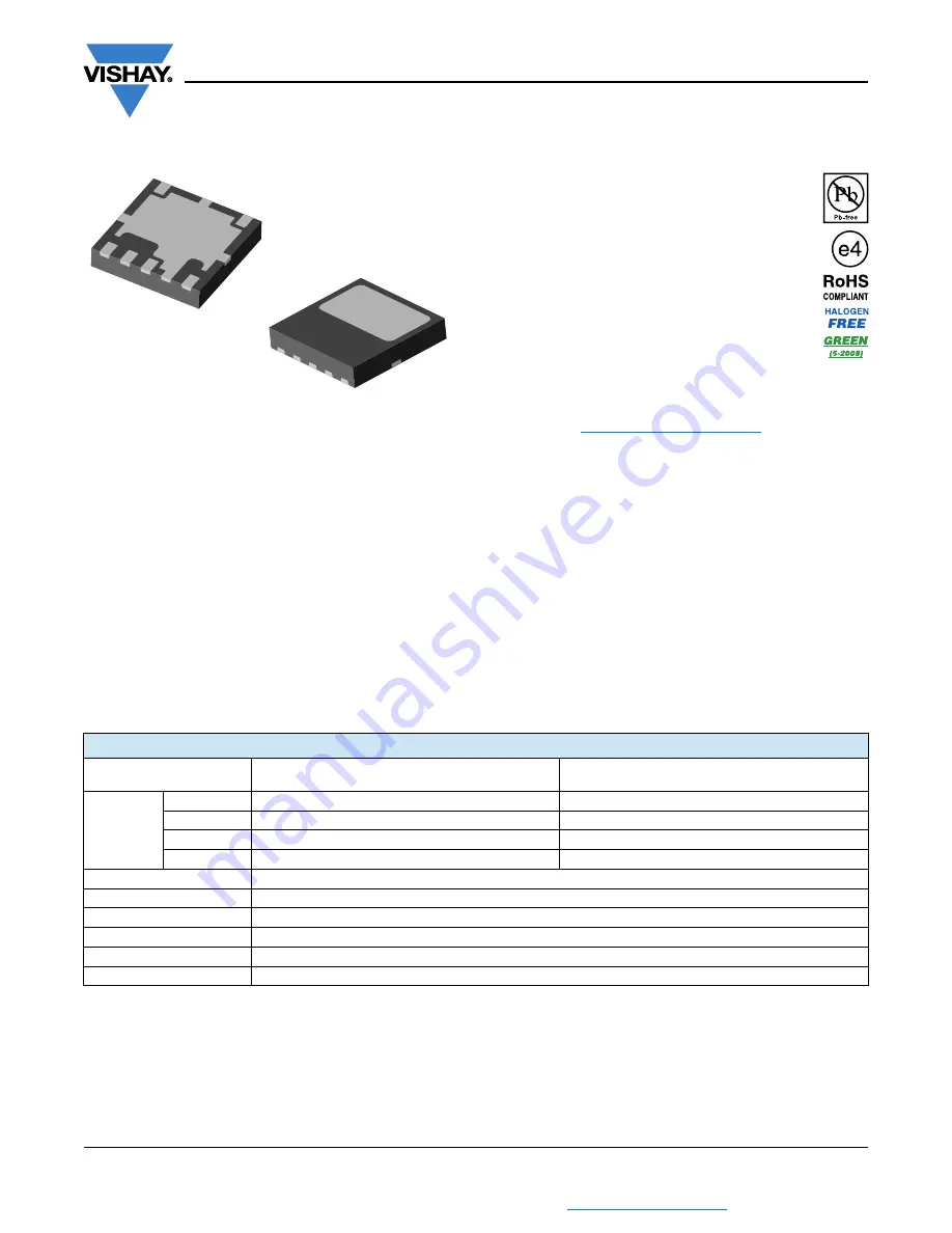 Vishay TSOP573 Series Manual Download Page 1