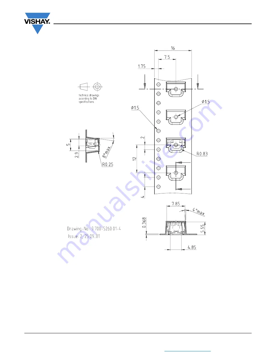 Vishay TSSP60 Series Manual Download Page 7