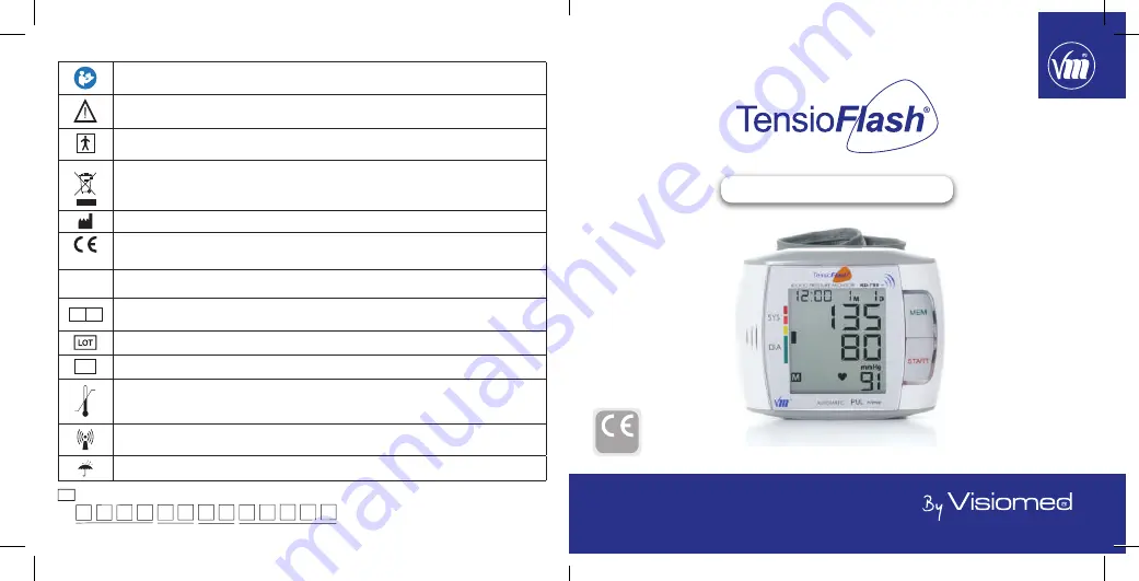 VISIOMED TensioFlash KD-795 User Manual Download Page 2