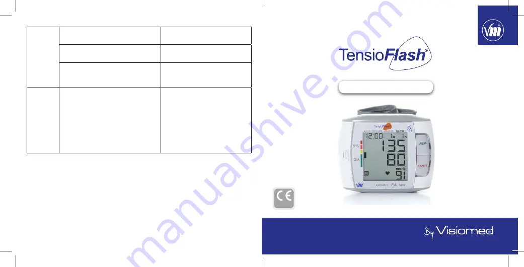 VISIOMED TensioFlash KD-795 Скачать руководство пользователя страница 23