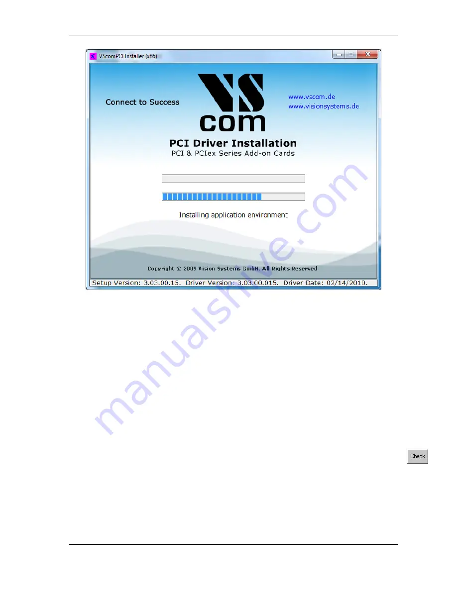 Vision Systems VScom 100E PCIex User Manual Download Page 14