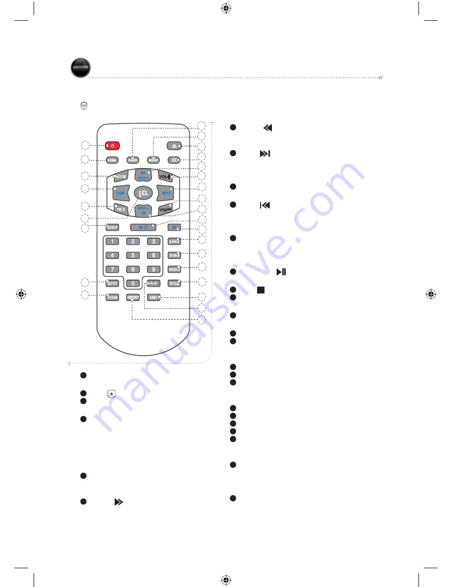 Vision Tech AVN700A Instruction Manual Download Page 10