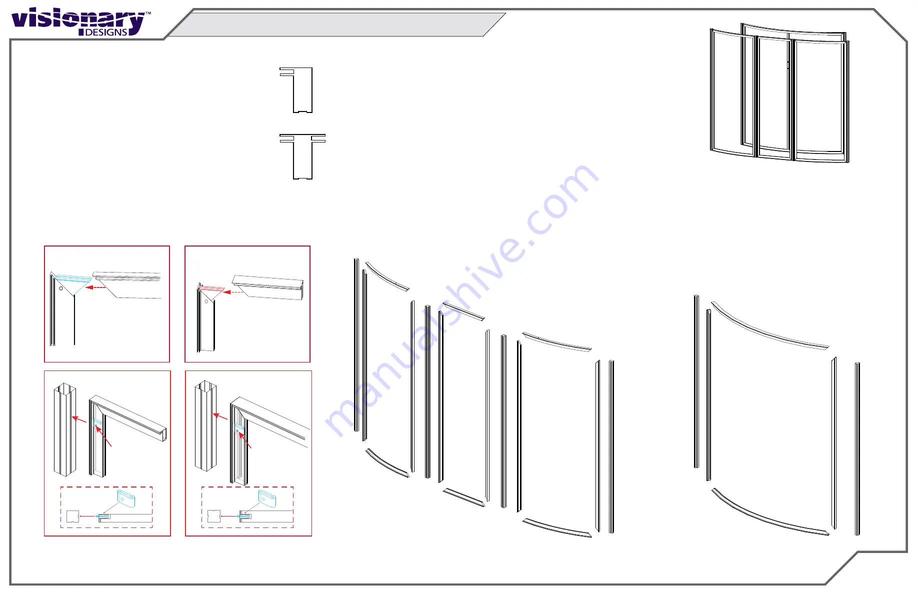 VISIONARY DESIGNS RE-2070 Setup Instructions Download Page 5