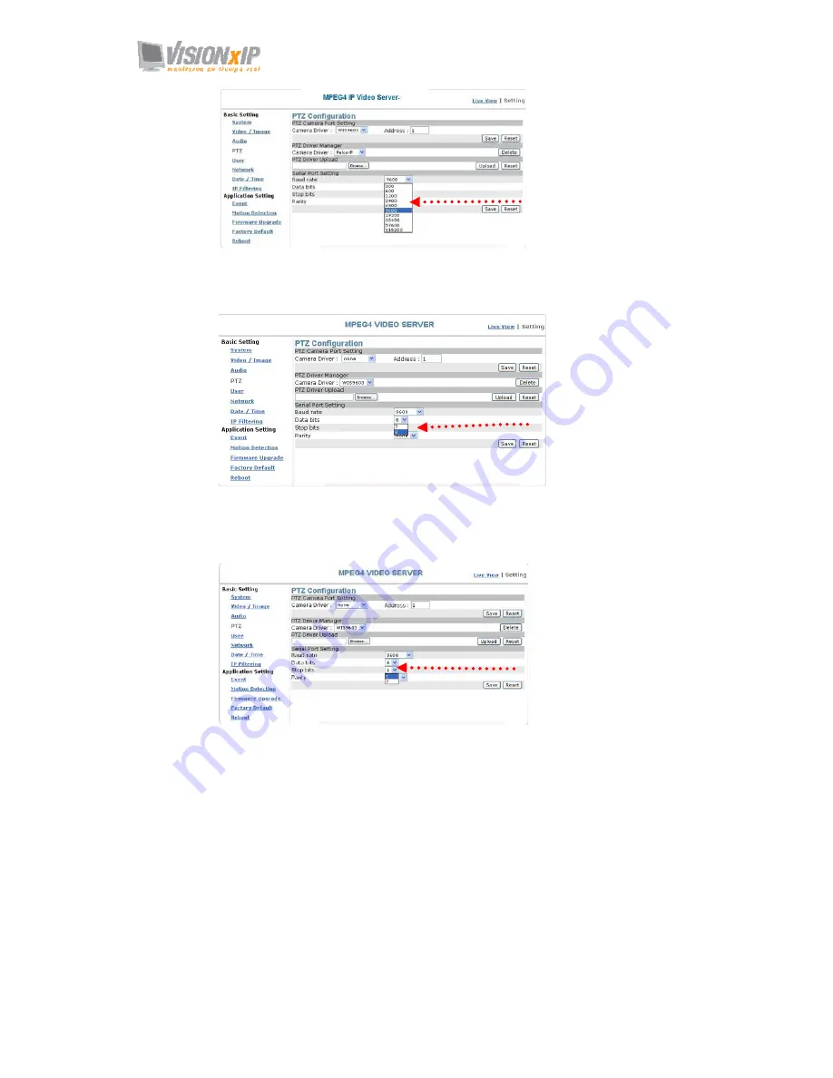 VisionxIP VxIP 7111 Скачать руководство пользователя страница 37