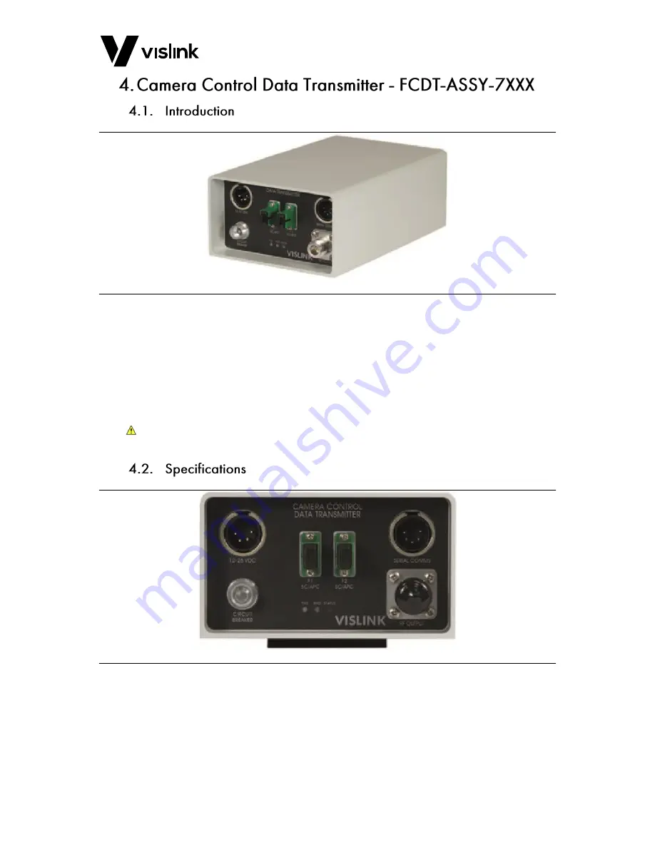 Vislink AJ-RC10 User Manual Download Page 39