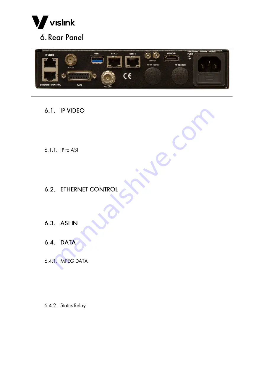 Vislink UltraCoder Operator'S Manual Download Page 21