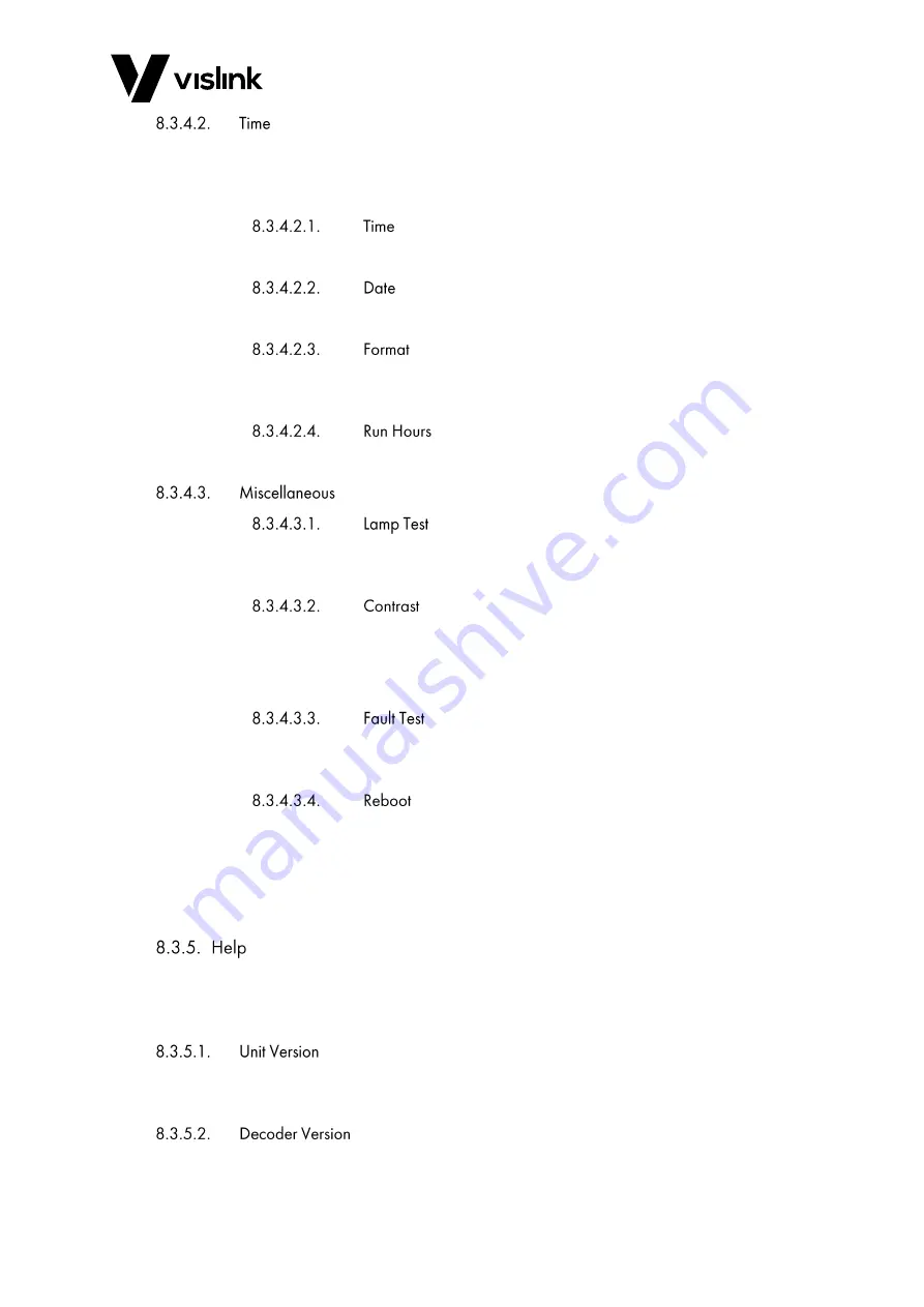 Vislink UltraCoder Operator'S Manual Download Page 36