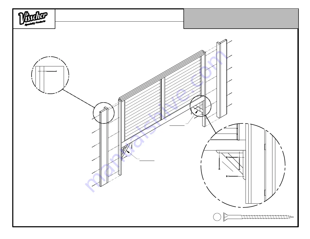 VISSCHER TUSCANY 0096 Instructions Manual Download Page 16