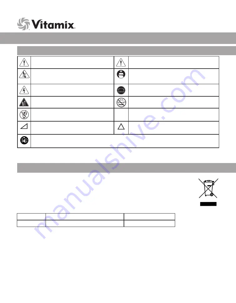 Vitamix VITA-PREP 3 Manual Download Page 33