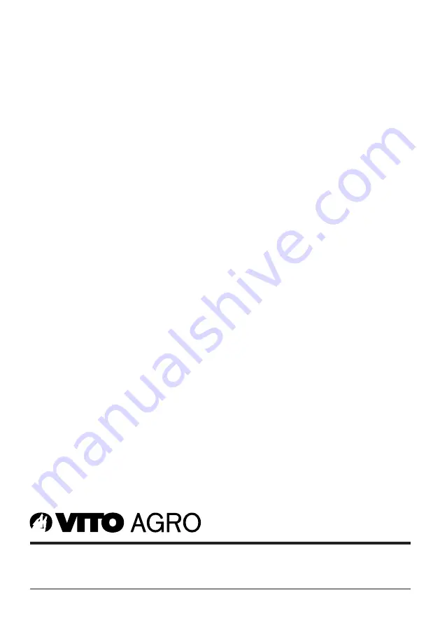 Vito Agro VIAT33 Instruction Manual Download Page 32