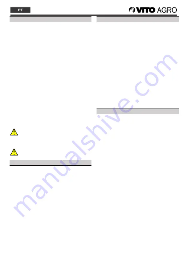 Vito Agro VIR52B Instruction Manual Download Page 13