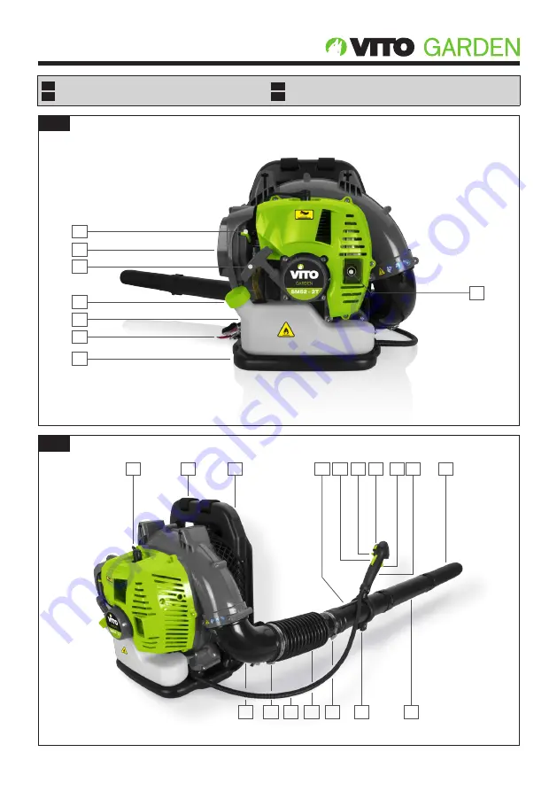 VITO GARDEN VISM52 Instruction Manual Download Page 3