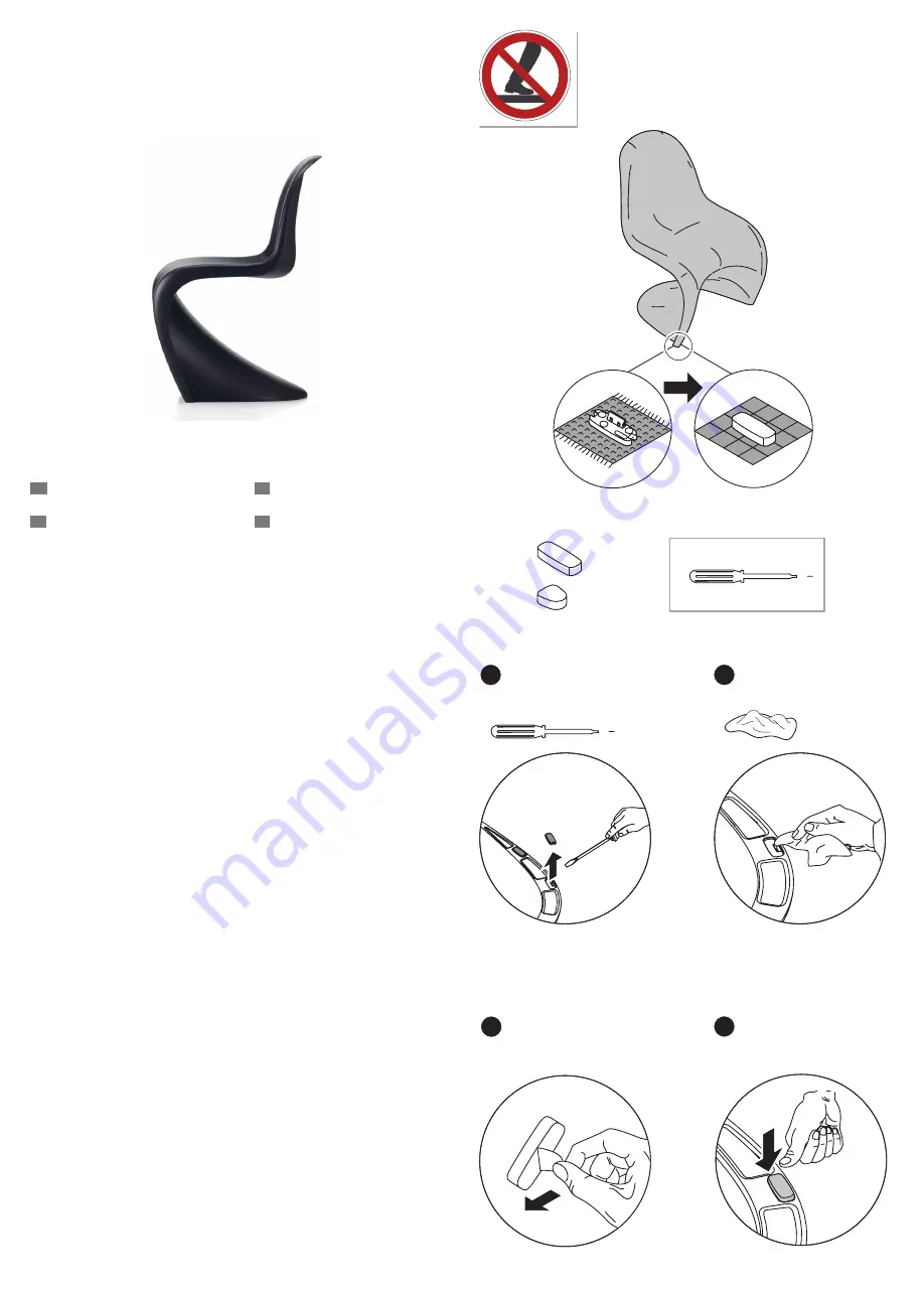 VITRA 1959/1999 Assembly Instructions Download Page 1