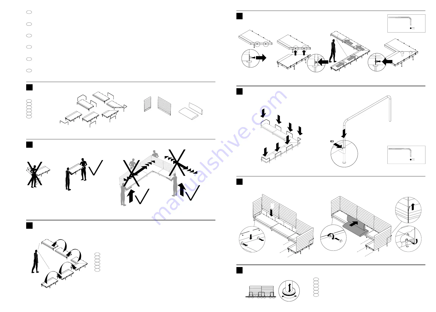 VITRA Alcove Скачать руководство пользователя страница 2