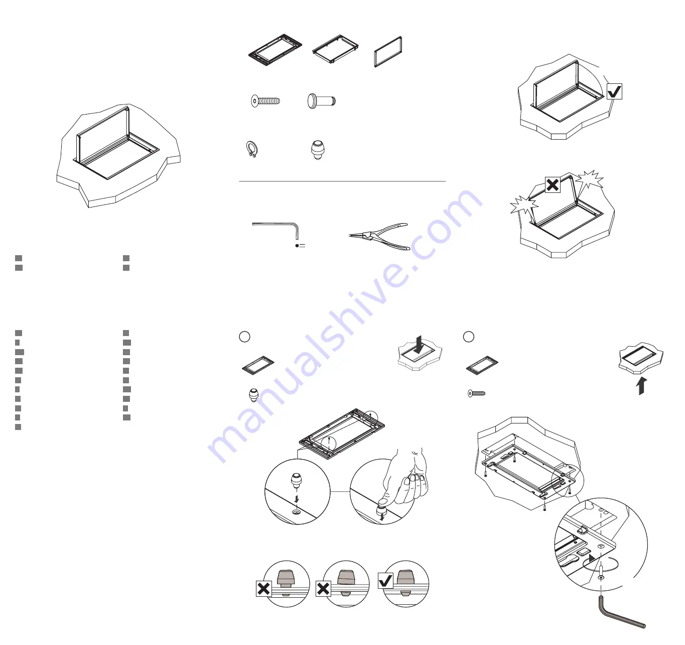 VITRA Flap Quick Start Manual Download Page 1