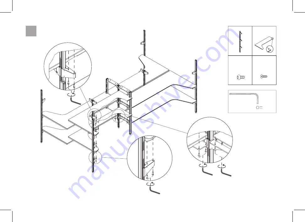 VITRA Workbays 90 Assembly Instructions Manual Download Page 31