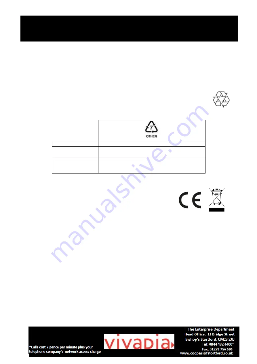 Vivadia H358 Instructions For Use Manual Download Page 18