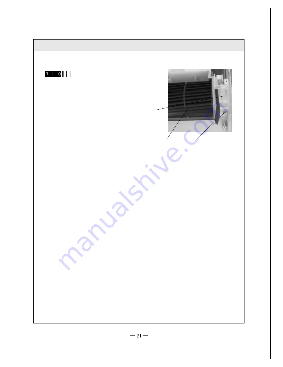 Vivax ACP-09CH25GEI Service Manual Download Page 31