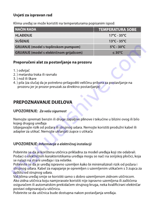 Vivax ACP-09PT25AEF R290 Скачать руководство пользователя страница 12