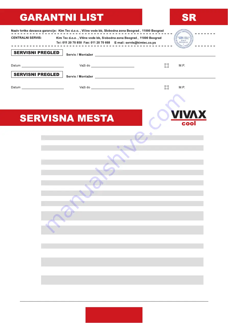 Vivax ACP-18COFM50GEI User Manual Download Page 90