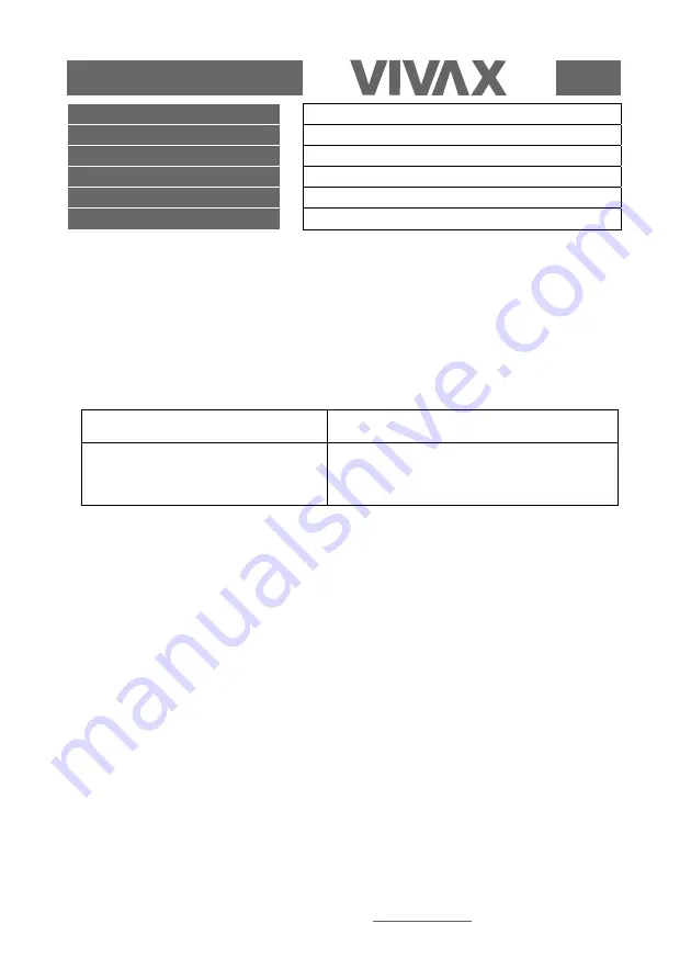 Vivax DW-601663B X Instruction Manual Download Page 289