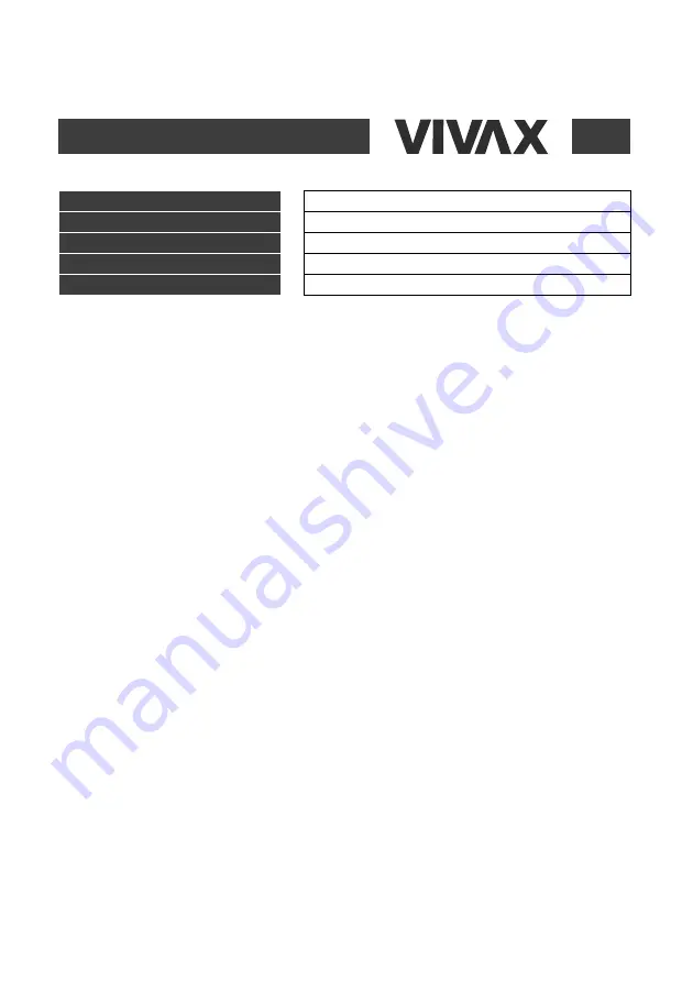 Vivax FS-20WPR User Manual Download Page 76