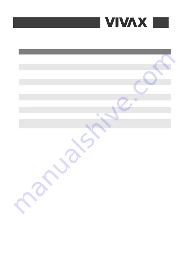 Vivax FS-20WPR User Manual Download Page 82