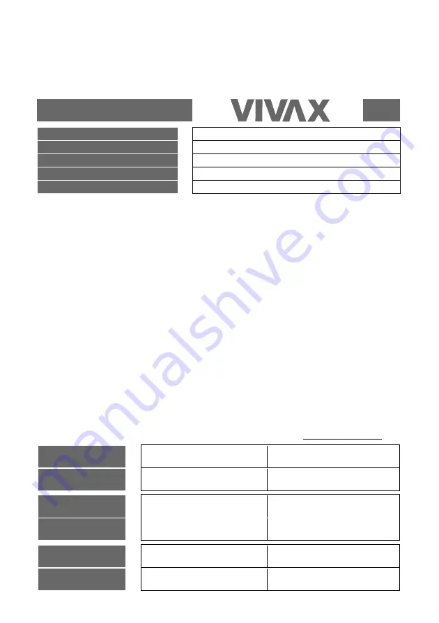 Vivax FS-40TB User Manual Download Page 60