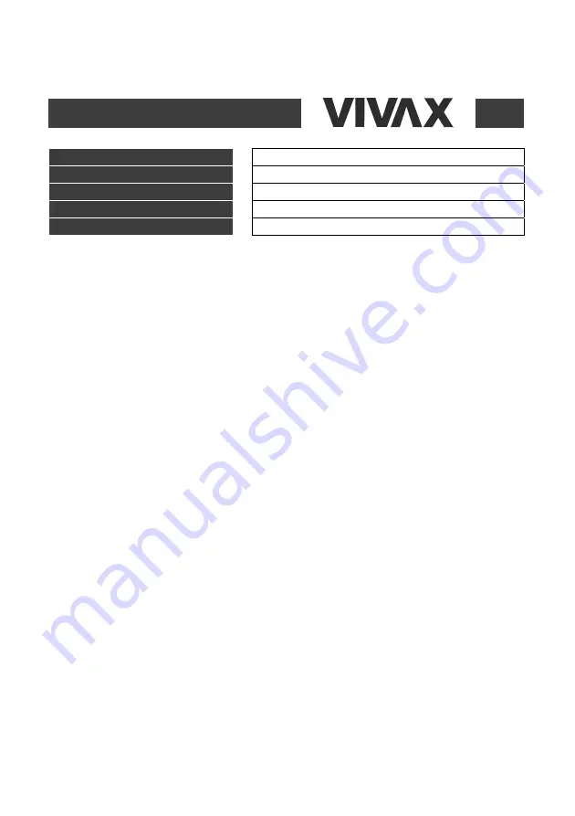 Vivax FT-10WPR Instruction Manual Download Page 52