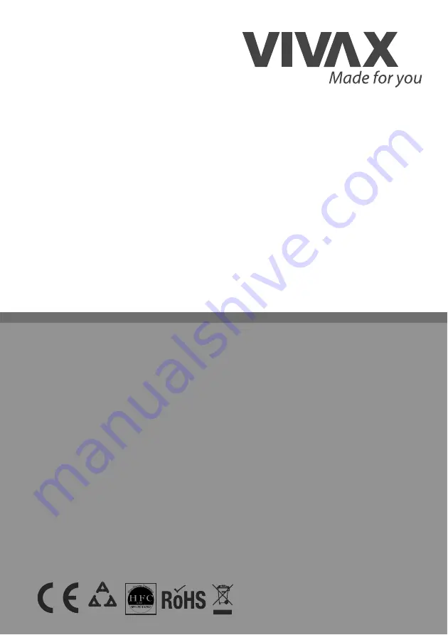 Vivax HPS-22CH65AERI/O1 R32 User Manual Download Page 3