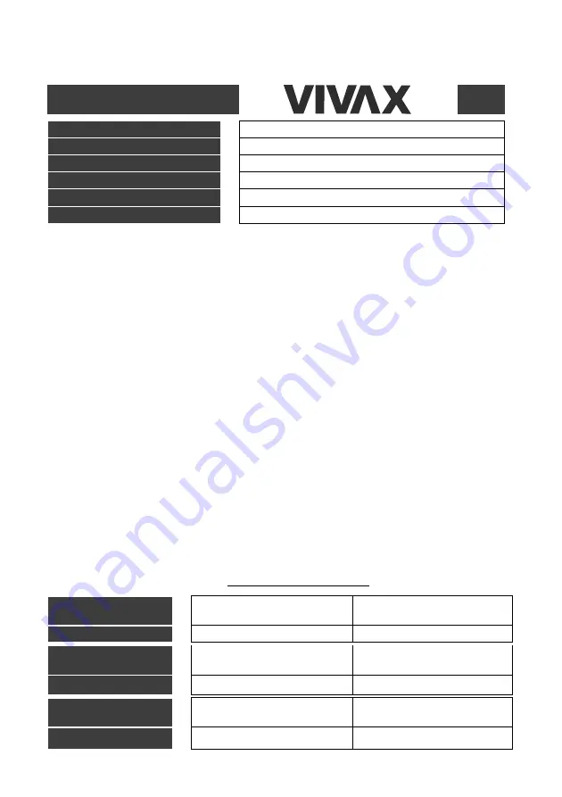 Vivax PH-1502 User Manual Download Page 70