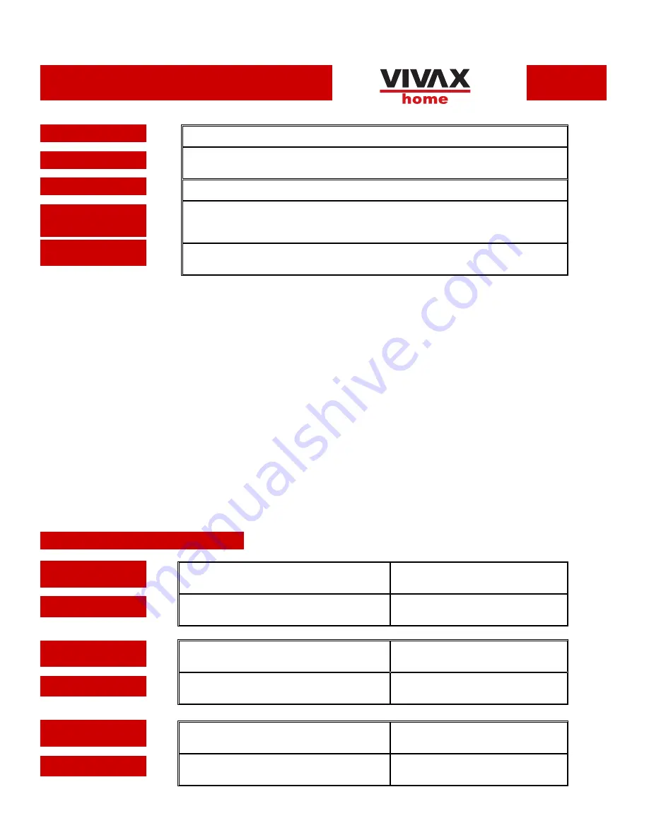 Vivax VF-226 WH A User Manual Download Page 70