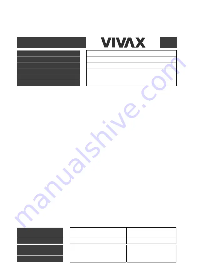 Vivax WH-176TC User Manual Download Page 69