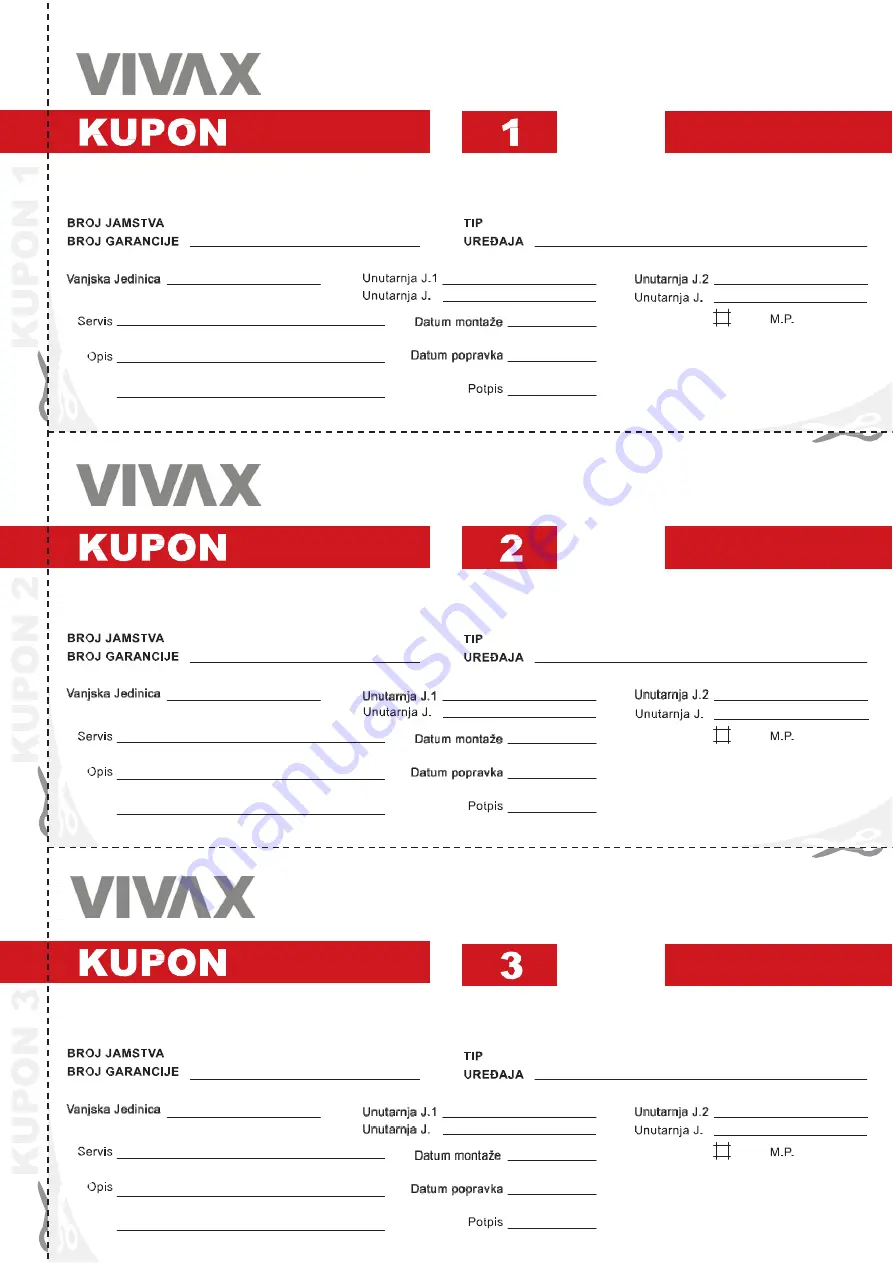 Vivax Y-DESIGN ACP-09CH25AEYI User Manual Download Page 199