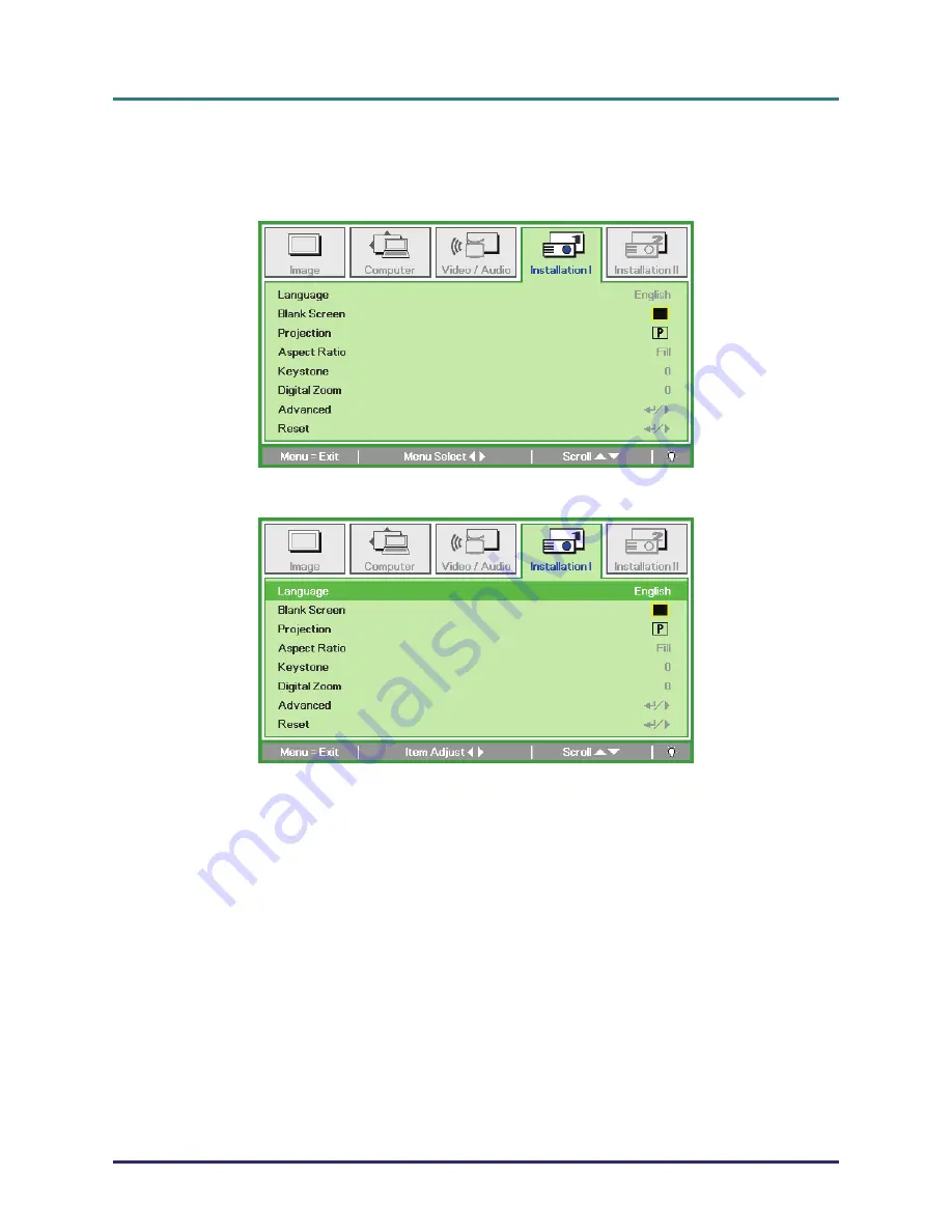 Vivitek D508 User Manual Download Page 26