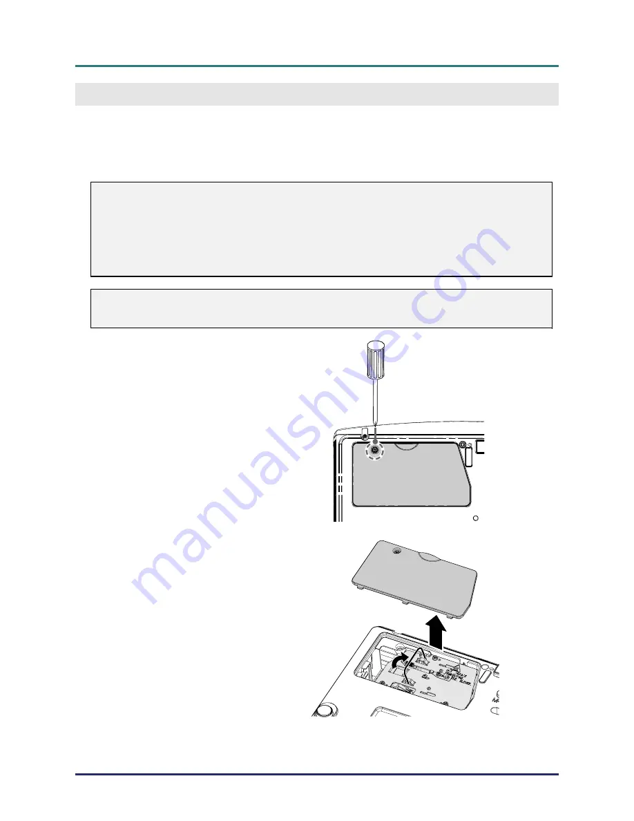 Vivitek D508 User Manual Download Page 42