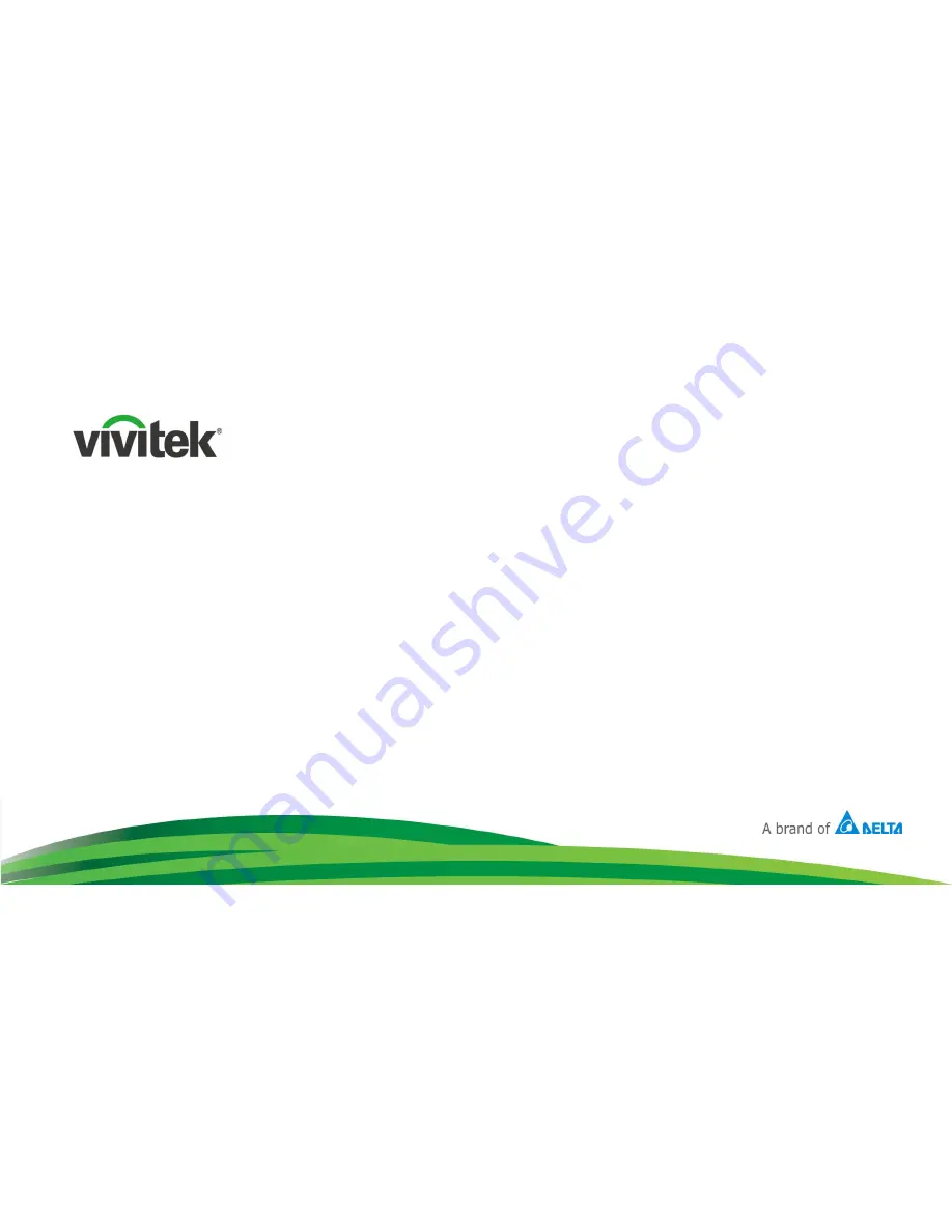 Vivitek novods Quick Start Manual Download Page 15