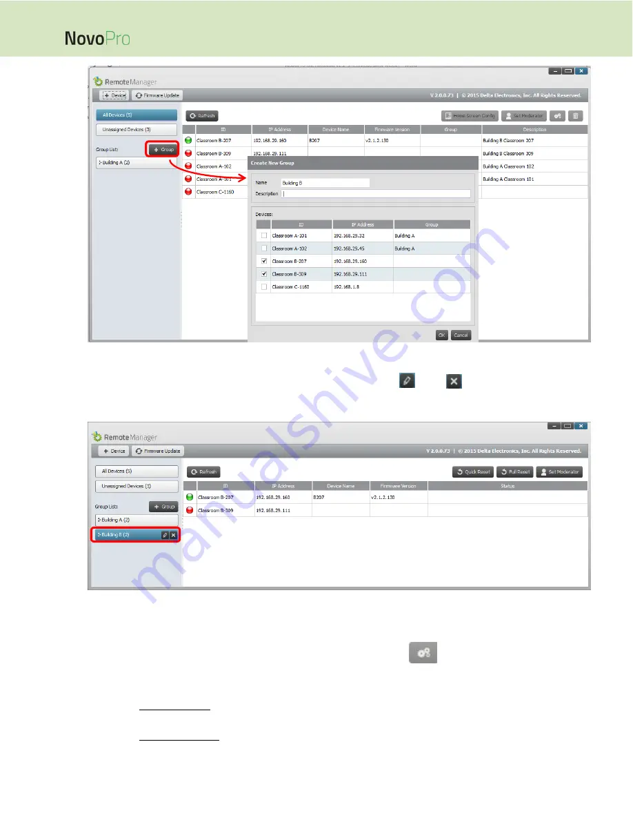 Vivitek novopro User Manual Download Page 109