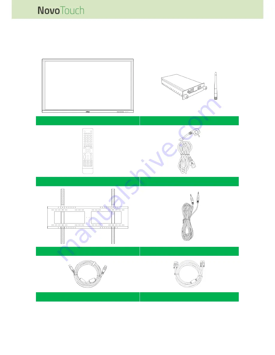 Vivitek NOVOTOUCH LK6530i User Manual Download Page 8