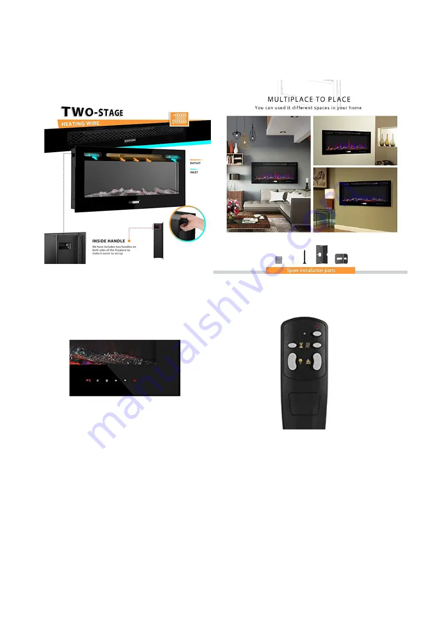 VIVOHOME 50 Installation Manual Download Page 1