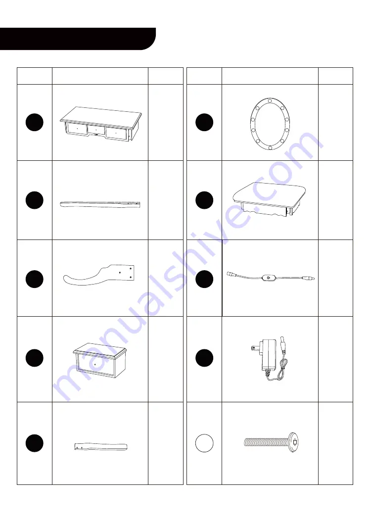 VIVOHOME VH657 Assembly Instructions Manual Download Page 3