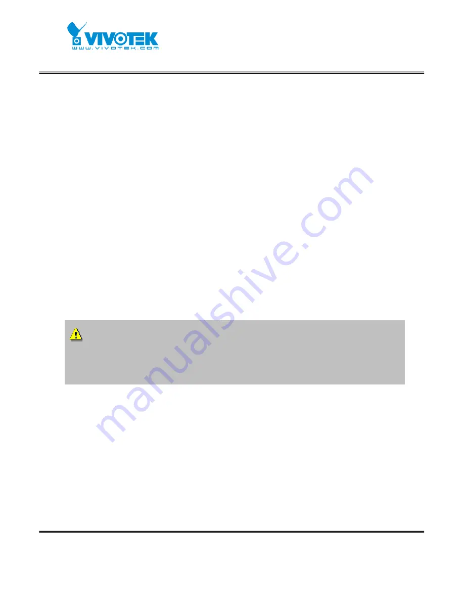 Vivotek IP7151 User Manual Download Page 26