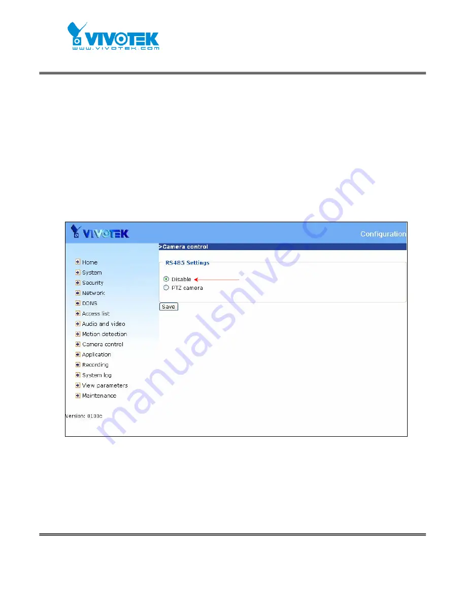 Vivotek IP7151 User Manual Download Page 48