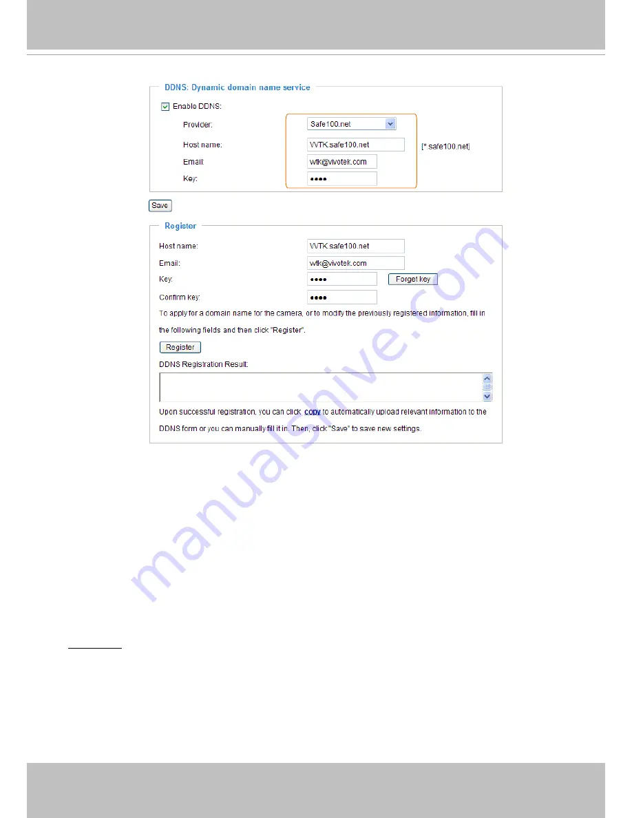 Vivotek IP7161 Скачать руководство пользователя страница 49